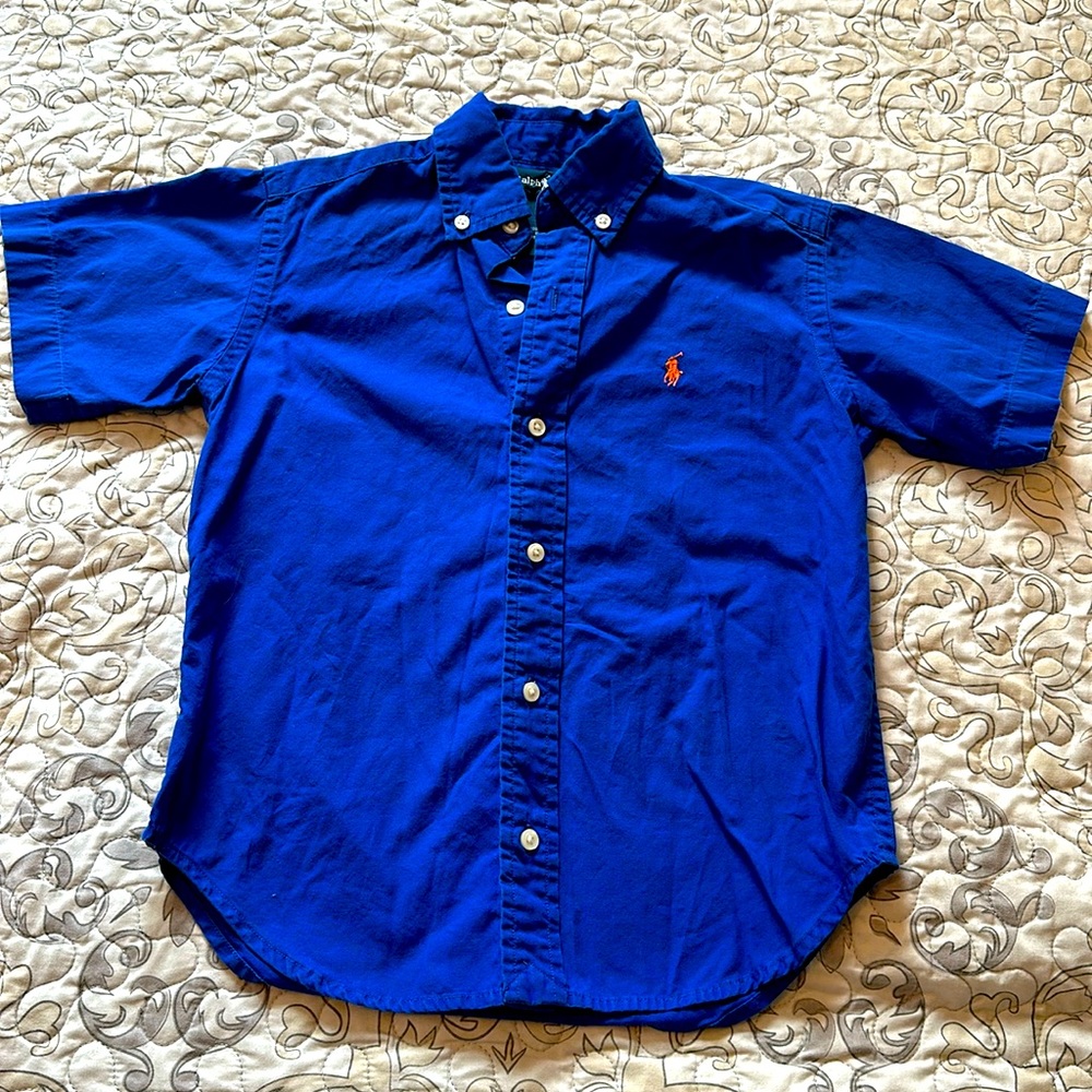 Ralph Lauren blue button up
